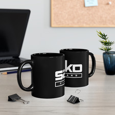 SAKO Finlandia 11oz Kawa Herbata Czarny Kubek na sprzedaż  Wysyłka do Poland