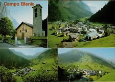 170335 cartolina campo usato  Oliveto Lario
