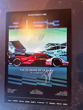 Signed official porsche for sale  PERTH