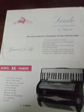 1960's LINDO/CATÁLOGO DE ACORDEÃO IMPERIAL/FOLHETO UAU! comprar usado  Enviando para Brazil
