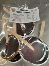 Bonfire toffee lollies for sale  FILEY