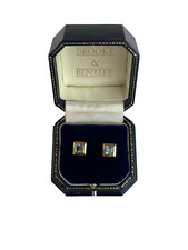 Aquamarine earrings 9ct for sale  LIVERPOOL