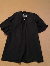 Graduation gown black for sale  NORWICH