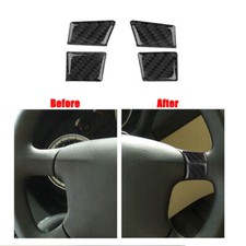 Acabamento de painel de volante de carro de fibra de carbono para VW Golf4 GTI Jetta MK4 1999-2004 comprar usado  Enviando para Brazil