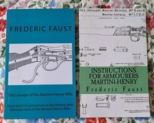 Martini henry booklets for sale  FROME