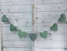 Fabric hanging heart for sale  SUDBURY