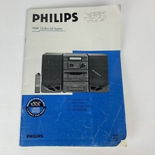 Philips FW56 CD mini sistema estéreo hifi manual de instruções livreto comprar usado  Enviando para Brazil