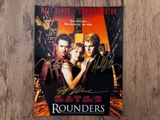Rounders signed movie for sale  Miami Beach