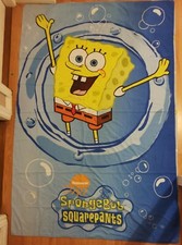 Spongebob Squarepants Single Bed Duvet Cover Bed Sheet Nickelodeon TV Show VGC  comprar usado  Enviando para Brazil