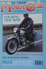 Classic motorcycle april for sale  WARMINSTER