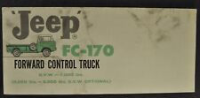 1960 jeep 170 for sale  Olympia