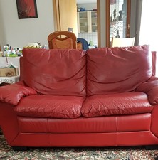Italsofa ledergarnitur sofa gebraucht kaufen  Stahnsdorf