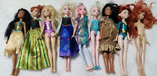 Lote de 9 bonecas Hasbro Mattel Disney Frozen, Pocahontas, Rapunzel comprar usado  Enviando para Brazil