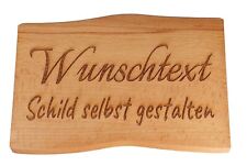 Schild personalisiert holz gebraucht kaufen  Pöttmes