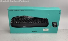 Combo de teclado e mouse sem fio Logitech MK550 COMFORT WAVE - Testado comprar usado  Enviando para Brazil