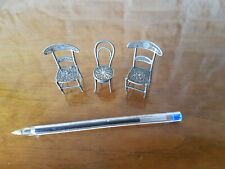 Chaises poupee miniature d'occasion  Aix-en-Provence-