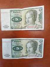 Brd banknote scheine gebraucht kaufen  Dortmund