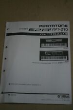 Diagrama de circuito geral portátil Yamaha PSK E313/YKPT-310 comprar usado  Enviando para Brazil