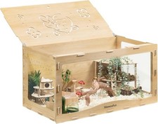 Wooden hamster cage for sale  SALFORD
