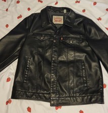 Levi black faux for sale  BARNSLEY