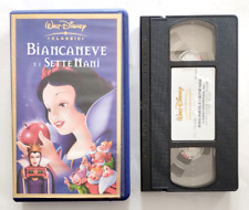 Vhs biancaneve sette usato  Ferrara