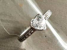 Jolie bague coeur d'occasion  Périgueux
