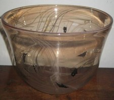 Studio glass bowl for sale  LONDON
