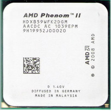 Processador AMD Phenom II X2 B59 3.4GHz soquete dual-core AM2 AM3 HDXB59WFK2DGM comprar usado  Enviando para Brazil