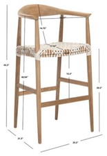 Safavieh bandelier barstool for sale  Whitestown