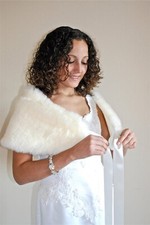 Fake fur wedding for sale  ACCRINGTON