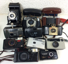 Lote de trabalho de SLR vintage, 35 mm, câmeras de filme, câmera digital, acessórios etc comprar usado  Enviando para Brazil