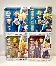 Pacote SH Figuarts Dragon Ball Z Super Saiyajin Son Goku + Gohan + Vegeta + Trunks comprar usado  Enviando para Brazil