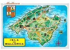 Mallorca landkarte gebraucht kaufen  Deutschland