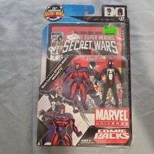 Pacote de quadrinhos Marvel Universe Secret Wars Spider-Man terno preto Magneto - lacrado comprar usado Pacote de quadrinhos Marvel Universe Secret Wars Spider-Man terno preto Magneto - lacrado comprar usado  Enviando para Brazil