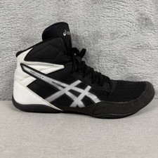 Tênis de luta livre masculino ASICS Matflex 6 EUA 9 preto branco tapete de academia de treinamento comprar usado  Enviando para Brazil