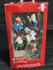 Rudolph mini ornaments for sale  Turner