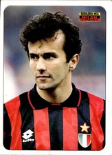 Cartolina calciatori milan usato  Italia