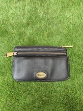 Fossil black leather for sale  ASHFORD