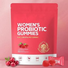 Używany, Women's Probiotic Gummies,5 BILLION CFU,Advanced 3-in-1formula 60 supplement na sprzedaż  Wysyłka do Poland