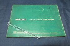 Opel rekord coupe usato  Catania
