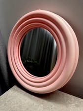 Espelho rosa soviético vintage meados do século moldura de plástico móveis da era espacial comprar usado  Enviando para Brazil