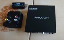 Deleycon scart hdmi gebraucht kaufen  Berlin