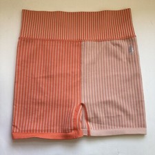 Shorts de bicicleta com nervuras bloco de cores mistura listras movimento FP, tamanho M/G comprar usado  Enviando para Brazil