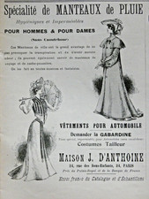 Press advertisement 1903 d'occasion  Expédié en Belgium