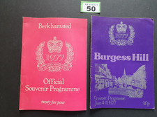 Silver jubilee programme for sale  FAREHAM