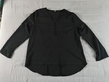 Blouse transparente noir d'occasion  Pérenchies