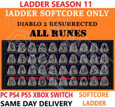 ✅ PC PS4 PS5 XBOX SWITCH ✅ LADDER ALL RUNES D2R DIABLO 2 ITENS RESSUSCITADOS comprar usado  Enviando para Brazil