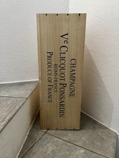 Champagner holzkiste veuve gebraucht kaufen  Vaterstetten