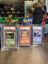 2004 Pokemon Torchic Mudkip and Treecko Gold Star PSA 10 Gem Perfeito Japonês TRR, usado comprar usado  Enviando para Brazil