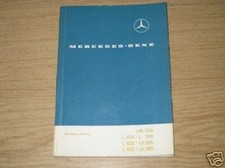 Instruções de operação Mercedes LAK 1518, L 1618, 1620, 1920 comprar usado  Enviando para Brazil